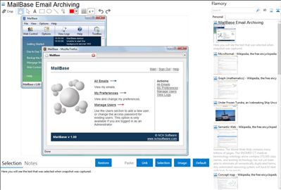 MailBase Email Archiving - Flamory bookmarks and screenshots