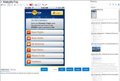 MakeMyTrip - Flamory bookmarks and screenshots