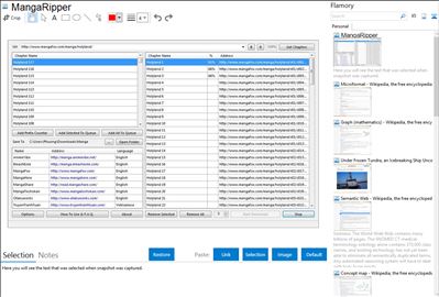 MangaRipper - Flamory bookmarks and screenshots