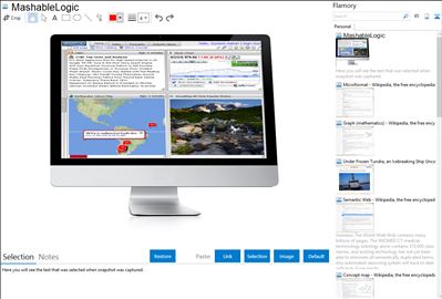 MashableLogic - Flamory bookmarks and screenshots