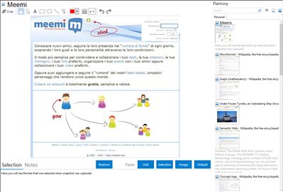 Meemi - Flamory bookmarks and screenshots