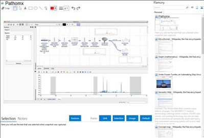 Pathomx - Flamory bookmarks and screenshots