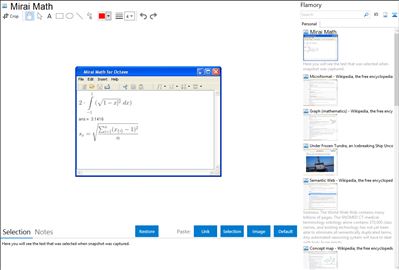 Mirai Math - Flamory bookmarks and screenshots