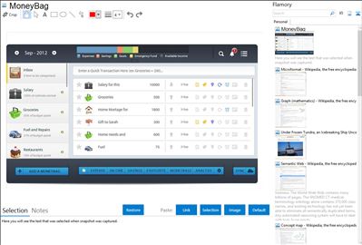 MoneyBag - Flamory bookmarks and screenshots