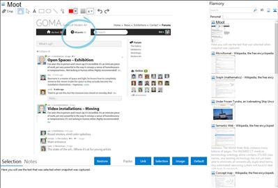 Moot - Flamory bookmarks and screenshots