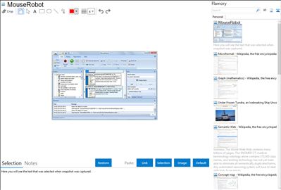 MouseRobot - Flamory bookmarks and screenshots