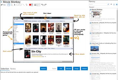 Movie Monkey - Flamory bookmarks and screenshots