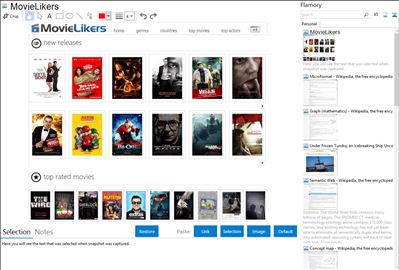 MovieLikers - Flamory bookmarks and screenshots