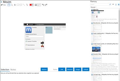 Movim - Flamory bookmarks and screenshots