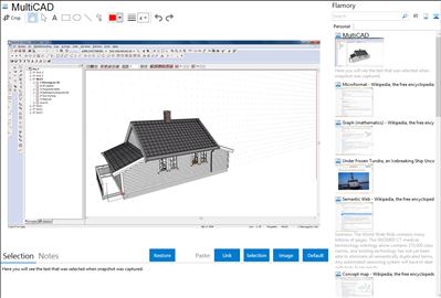 MultiCAD - Flamory bookmarks and screenshots