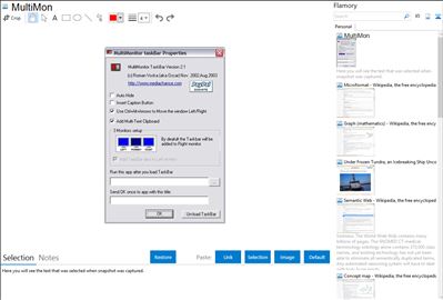 MultiMon - Flamory bookmarks and screenshots