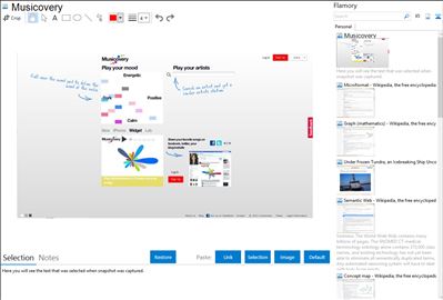 Musicovery - Flamory bookmarks and screenshots