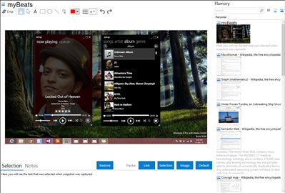 myBeats - Flamory bookmarks and screenshots