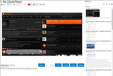 My Cloud Player - Flamory bookmarks and screenshots