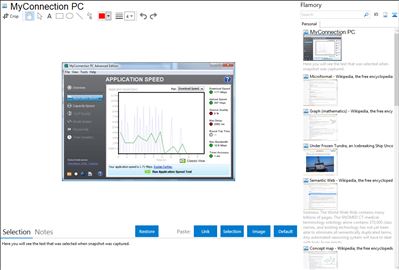 MyConnection PC - Flamory bookmarks and screenshots