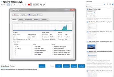 Neor Profile SQL - Flamory bookmarks and screenshots