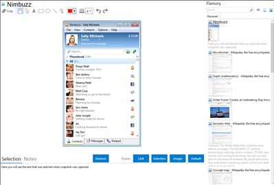 Nimbuzz - Flamory bookmarks and screenshots