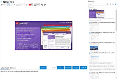 NotePlex - Flamory bookmarks and screenshots