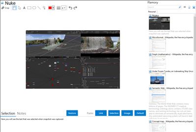 Nuke - Flamory bookmarks and screenshots