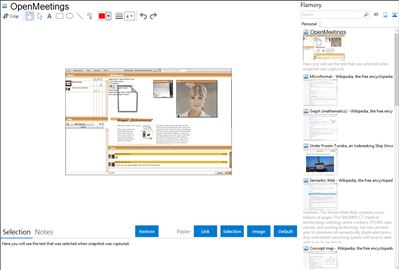 OpenMeetings - Flamory bookmarks and screenshots