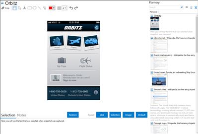 Orbitz - Flamory bookmarks and screenshots