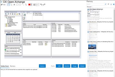 OX Open-Xchange - Flamory bookmarks and screenshots