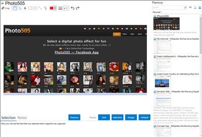 Photo505 - Flamory bookmarks and screenshots