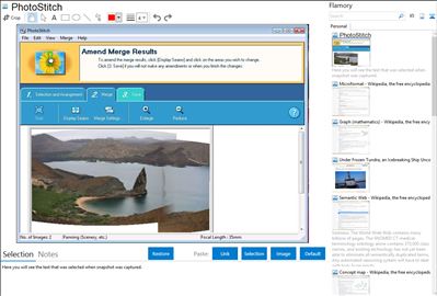 PhotoStitch - Flamory bookmarks and screenshots