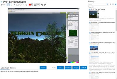 PnP TerrainCreator - Flamory bookmarks and screenshots