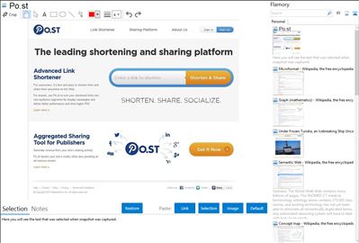 Po.st - Flamory bookmarks and screenshots