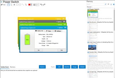 Power Switch - Flamory bookmarks and screenshots