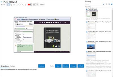 PUB HTML5 - Flamory bookmarks and screenshots