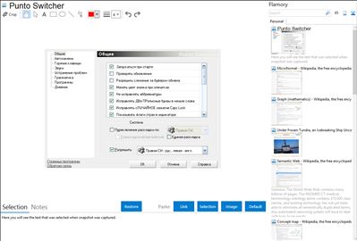 Punto Switcher - Flamory bookmarks and screenshots