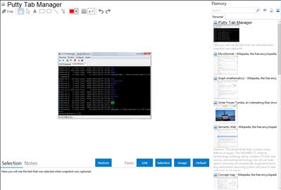 Putty Tab Manager - Flamory bookmarks and screenshots