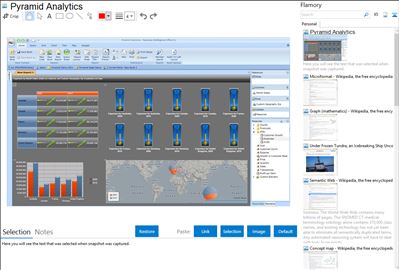 Pyramid Analytics - Flamory bookmarks and screenshots