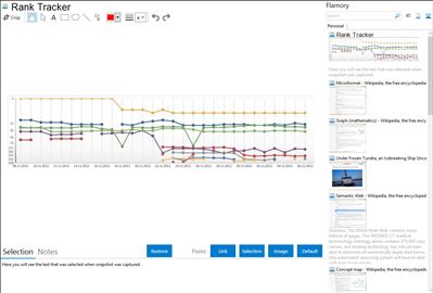 Rank Tracker - Flamory bookmarks and screenshots