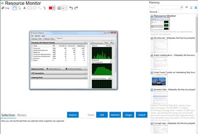 Resource Monitor - Flamory bookmarks and screenshots