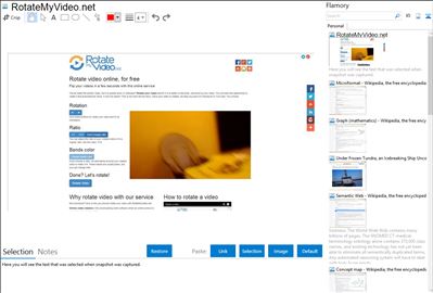 RotateMyVideo.net - Flamory bookmarks and screenshots