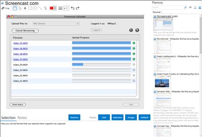 Screencast.com - Flamory bookmarks and screenshots