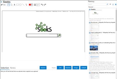 Seeks - Flamory bookmarks and screenshots