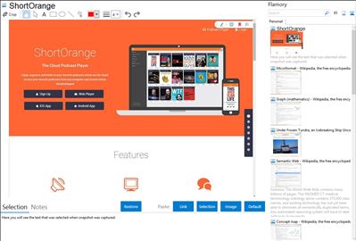 ShortOrange - Flamory bookmarks and screenshots