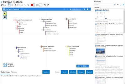 Simple Surface - Flamory bookmarks and screenshots
