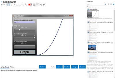 SimpleCalc - Flamory bookmarks and screenshots