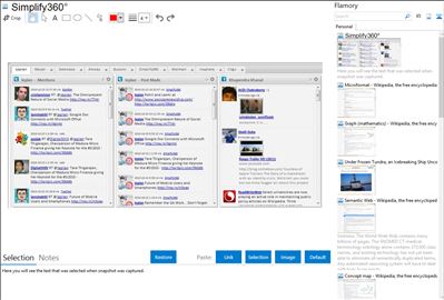 Simplify360° - Flamory bookmarks and screenshots