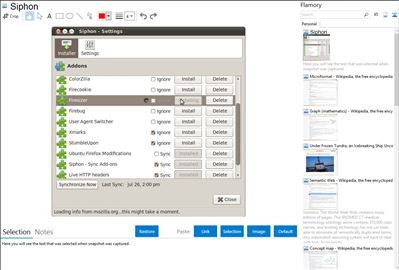 Siphon - Flamory bookmarks and screenshots