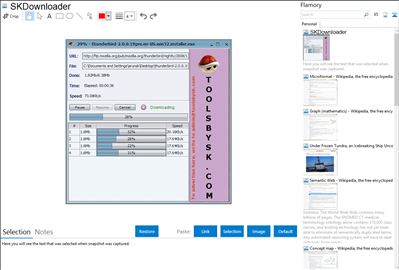 SKDownloader - Flamory bookmarks and screenshots
