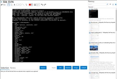 Slik SVN - Flamory bookmarks and screenshots