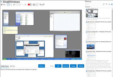 SmallWindows - Flamory bookmarks and screenshots