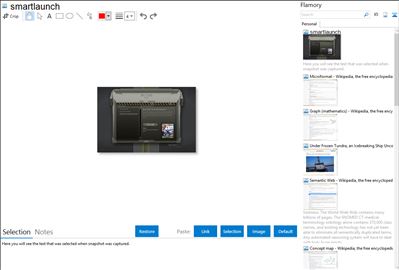 smartlaunch - Flamory bookmarks and screenshots