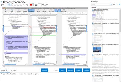 SmartSynchronize - Flamory bookmarks and screenshots